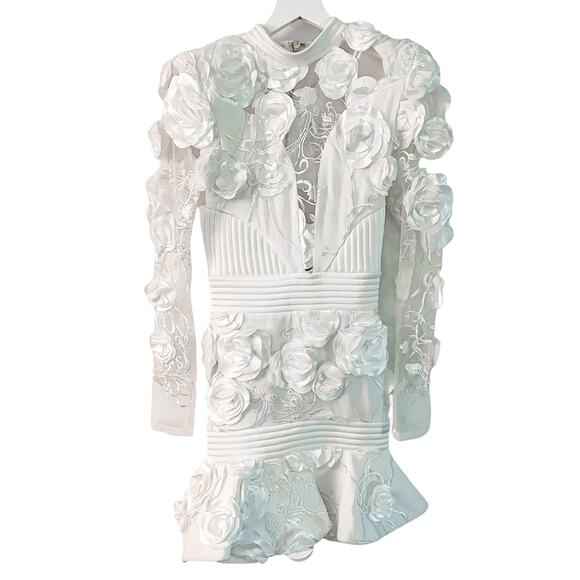 Zhivago The Vendetta Mini Dress White - Picture 6 of 16